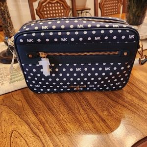 Polka dot purse